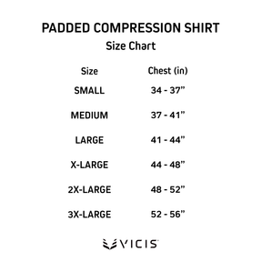 PADDED COMPRESSION SHIRT