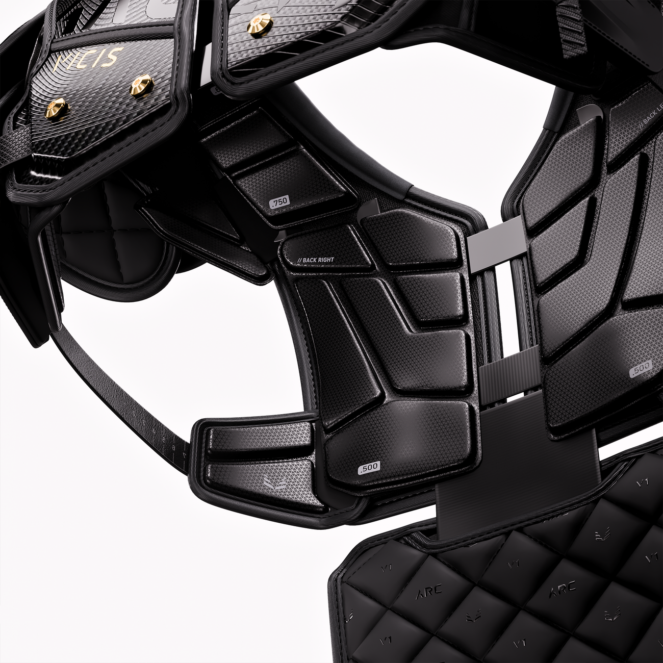ARC_V1 ELITE SHOULDER PADS - TRENCH