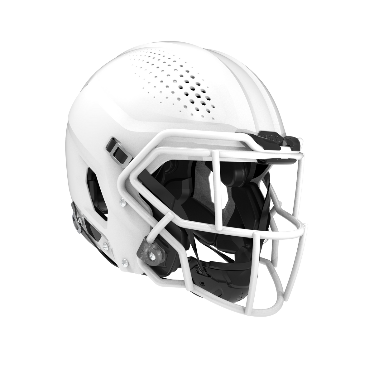 #color_molded gloss white #facemask style_so-212e