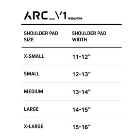 ARC_V1 YOUTH SHOULDER PADS